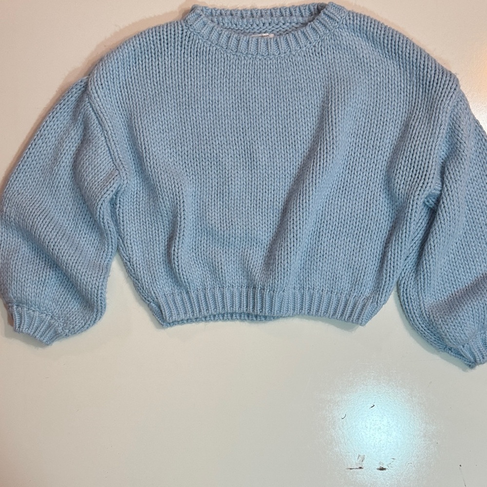 HEAVY Light Blue Women's Sweater